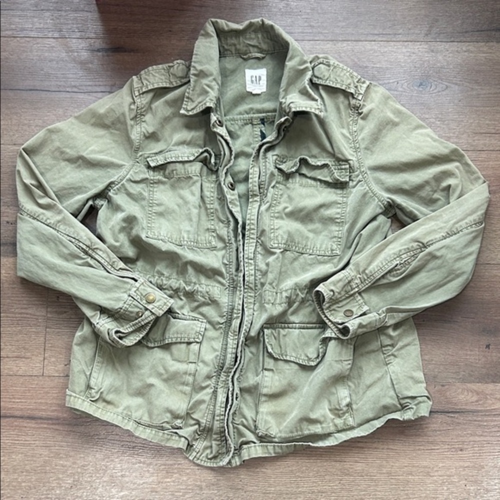 GAP Khaki Utility Jacket ! Medium